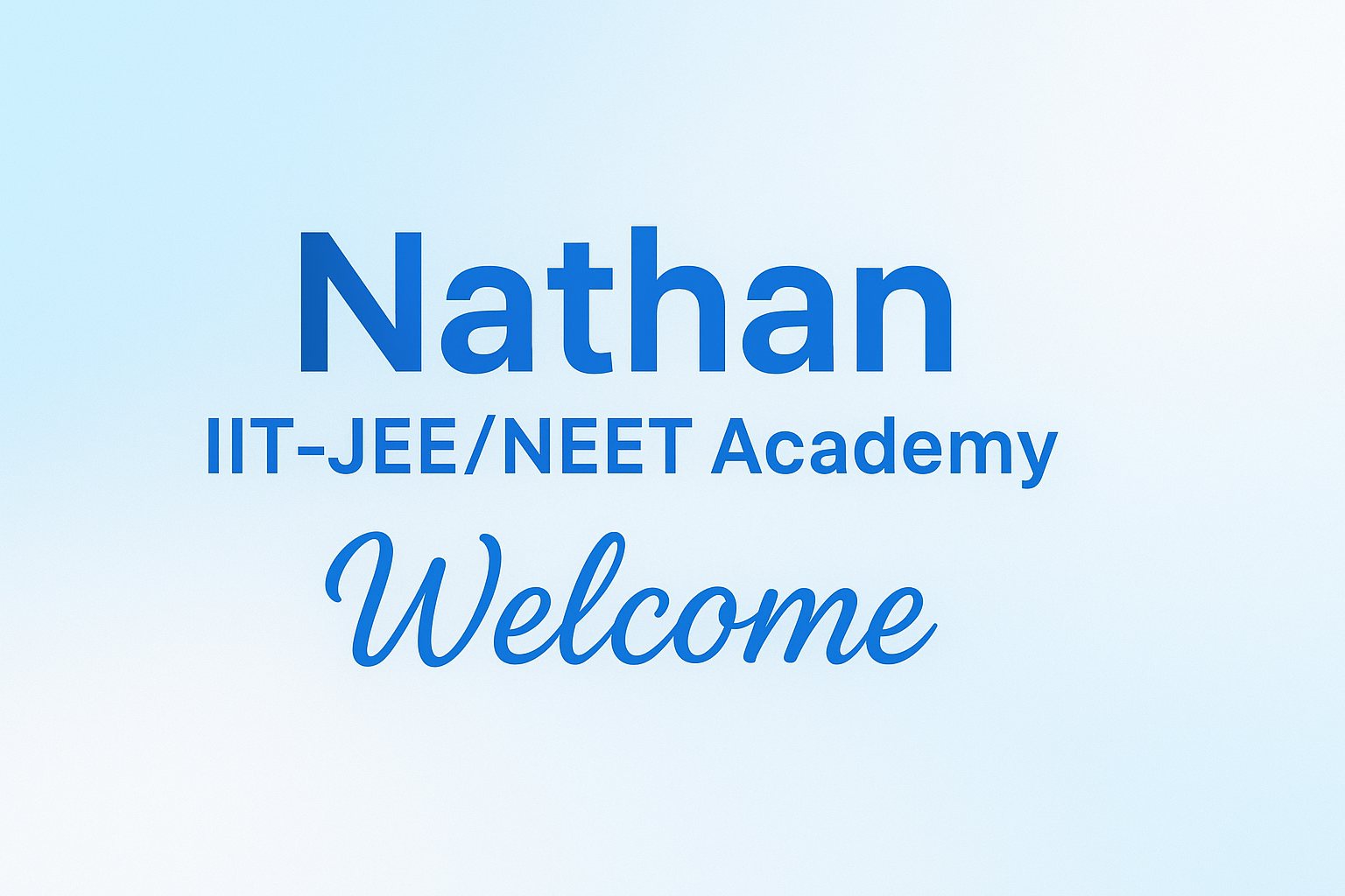 Welcome